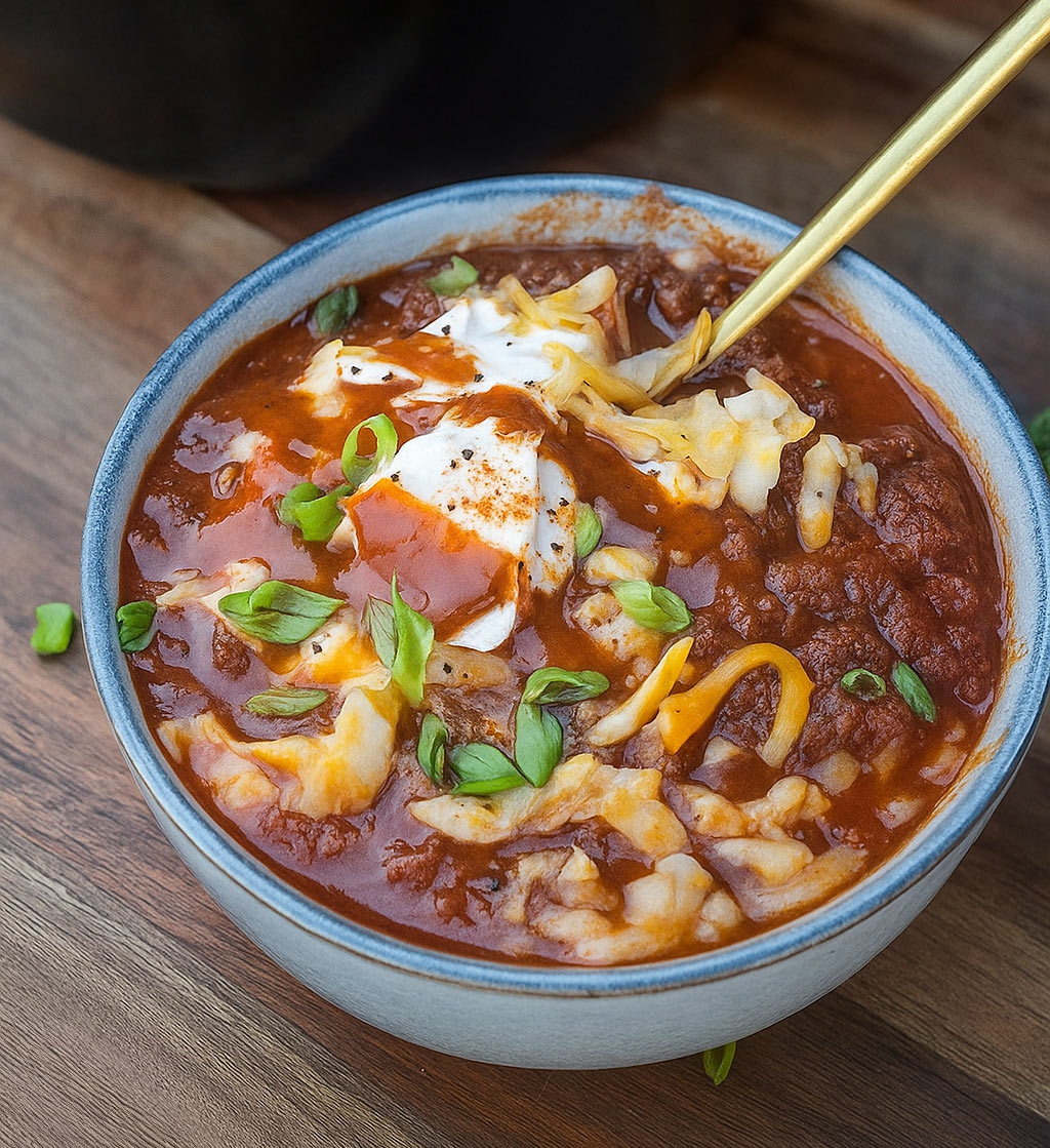 smokehouse chili - The Bearded Chicken