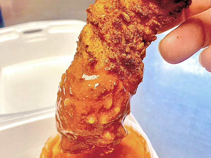 chicken tenders sauce - The Bearded Chicken